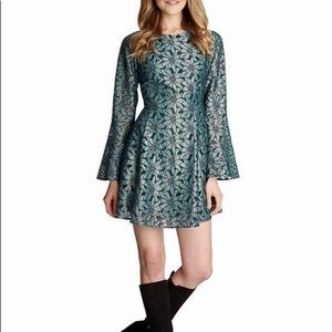 Layla green lace mod dress